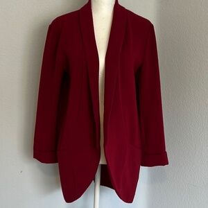 Lush Brand Red Blazer Size Small